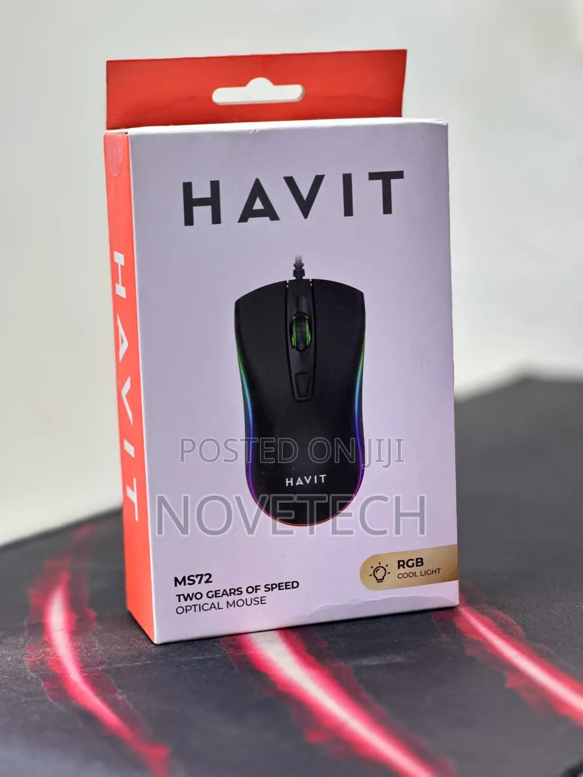 Havit MS72 Wired USB RGB 1200 DPI Gaming Mouse