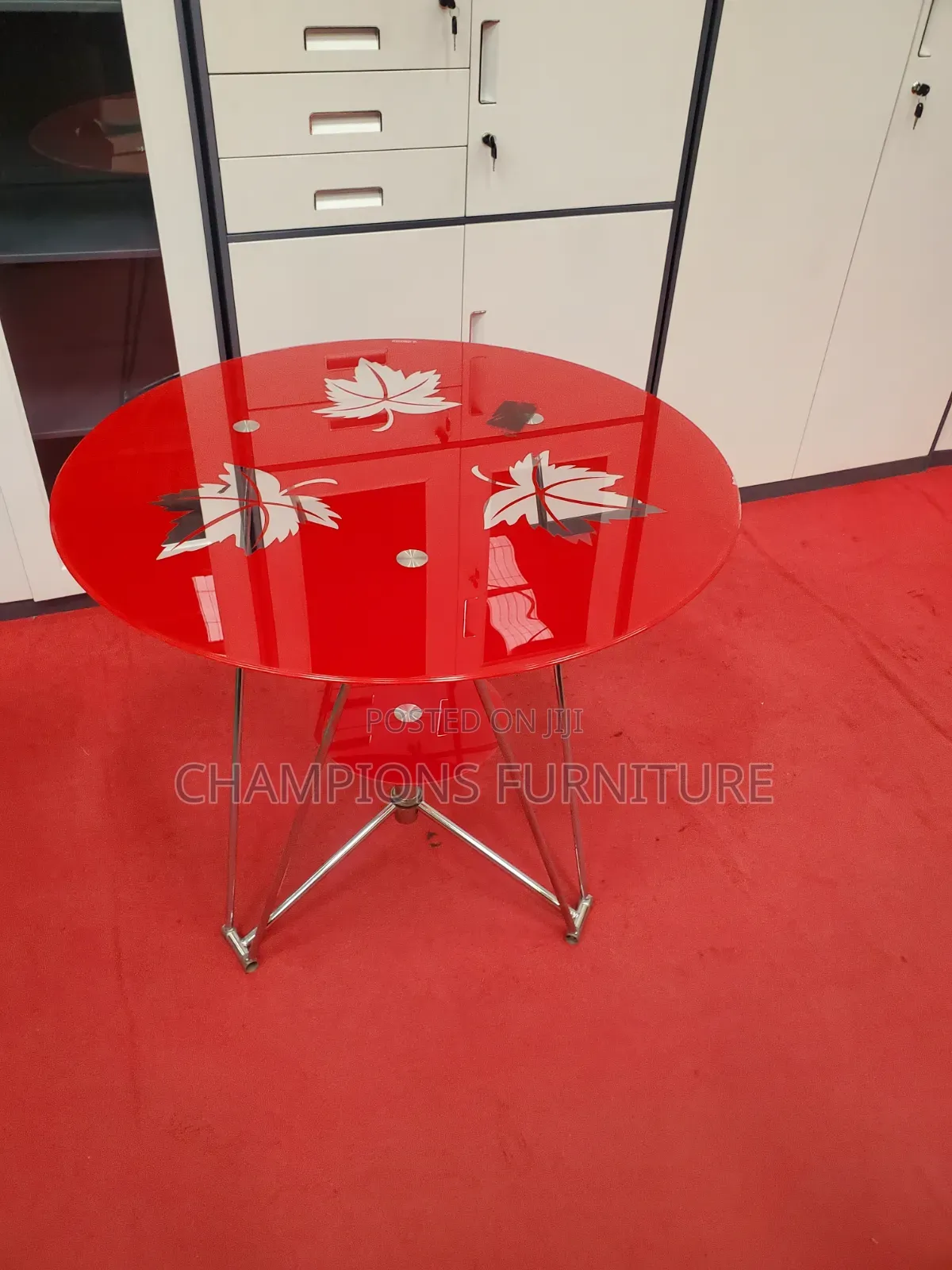 High Top Glass Bar Table