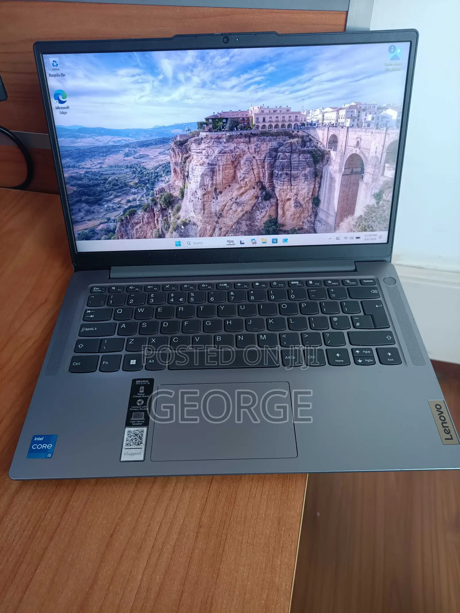Laptop Lenovo Ideapad 3 8GB Intel Core i5 SSD 512GB