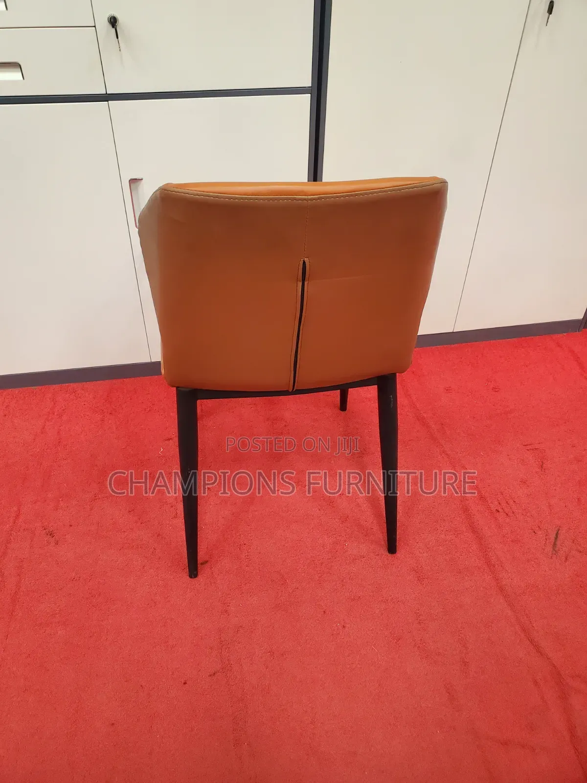 Leather Wingback Dining/Accent Chair