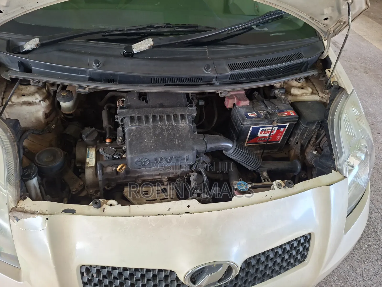 Toyota Vitz 2007 Beige