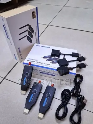 50m Wireless Hdmi Extender 1tx to 2rx Full Hd 1080p