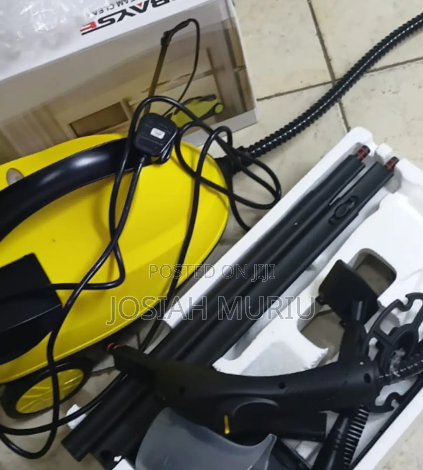 Robayse Multipurpose Deep Cleaning Steam Machine