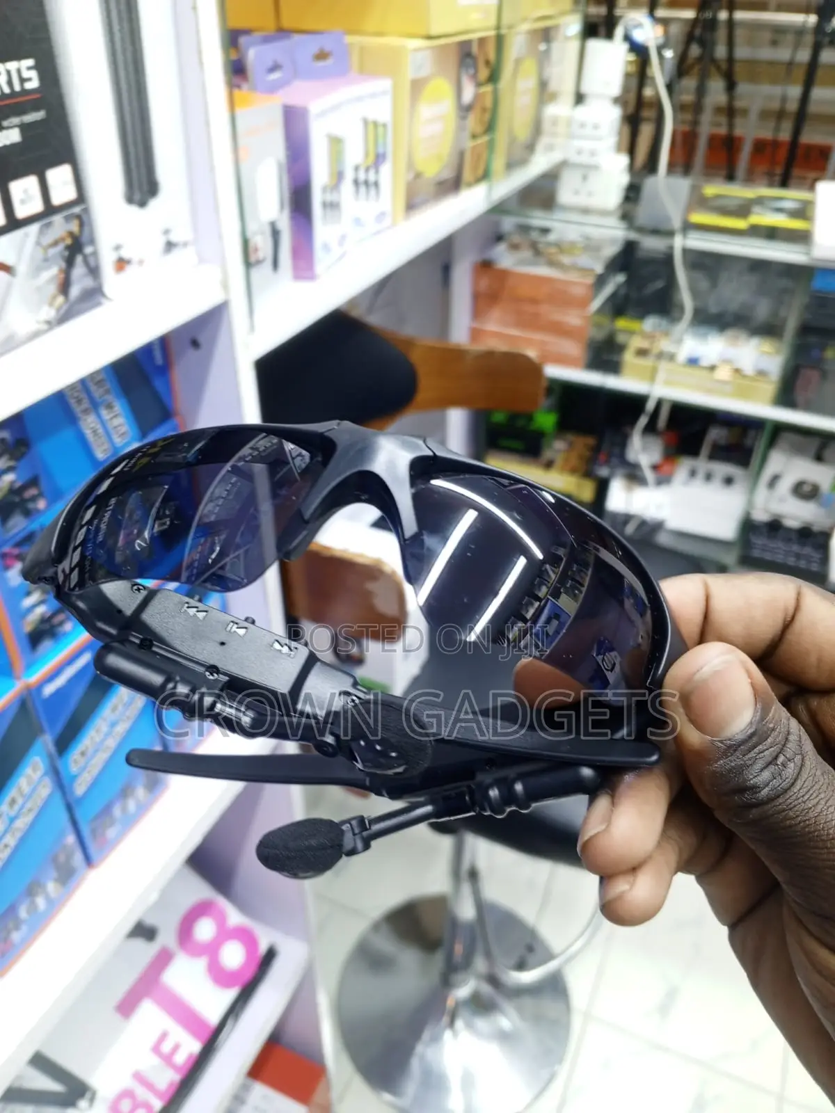 Smart Bluetooth Sunglasses for Music Hands-Free Calling