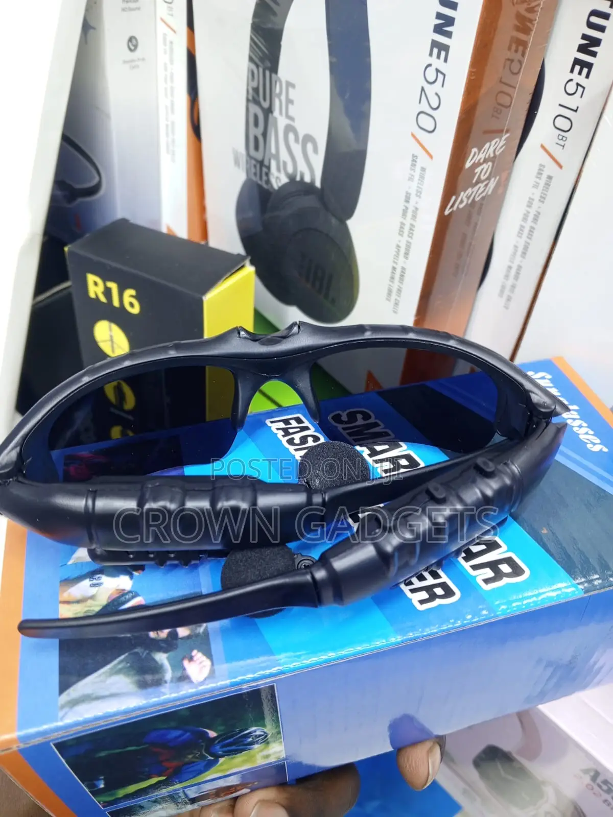 UV400 Polarized Bluetooth Glasses With Stereo Speakers
