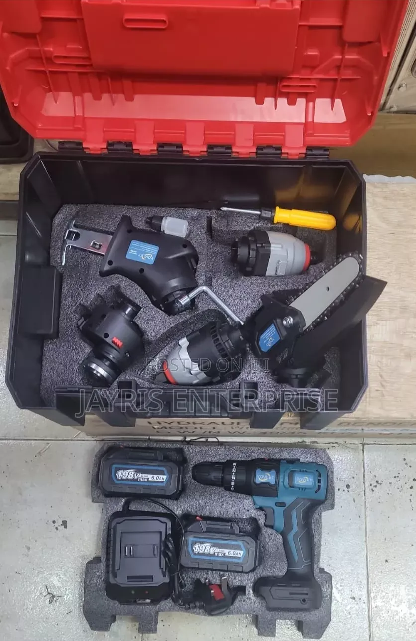 Cordless Multi-Tool Kit With Drill