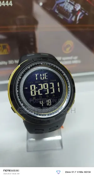 Original SKMEI 2070 Gold Black Quartz Watch