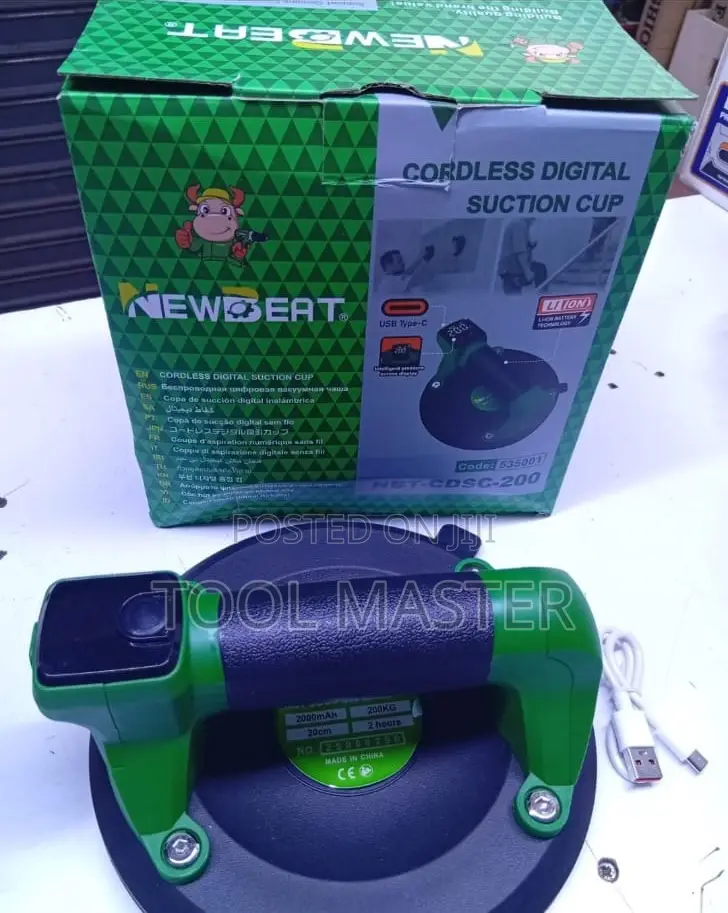 NewBeat Cordless Digital Suction Cup