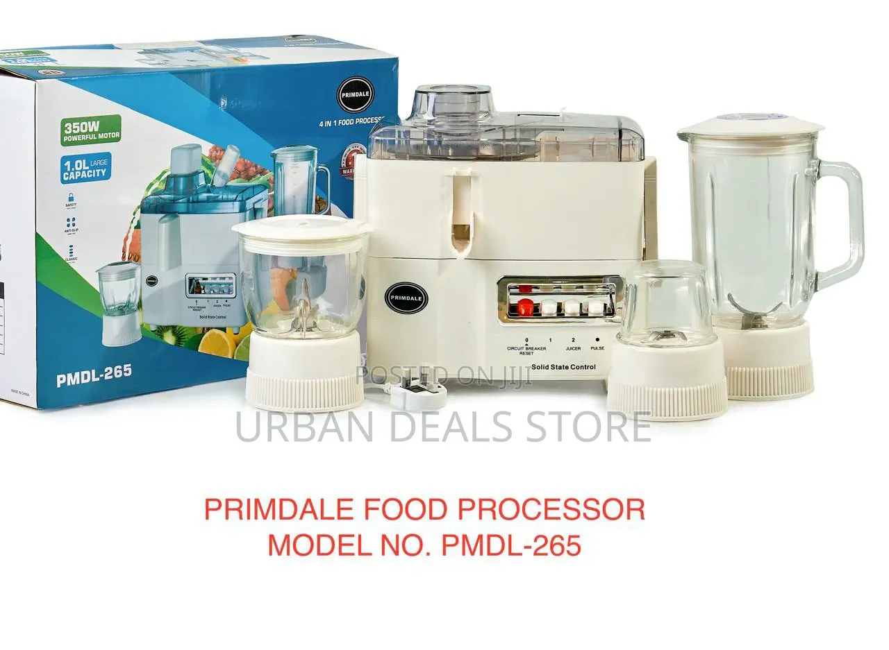 Primdale 4-in-1 Food Processor