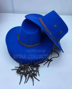 Blue Cowboy Hat