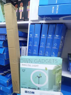 QX-300 Dimmable Ring Light for Photography Live Streaming