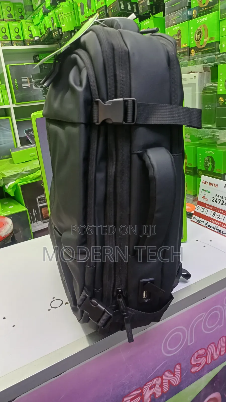 Oraimo MegaCarry Expandable Waterproof With USB Charging Port