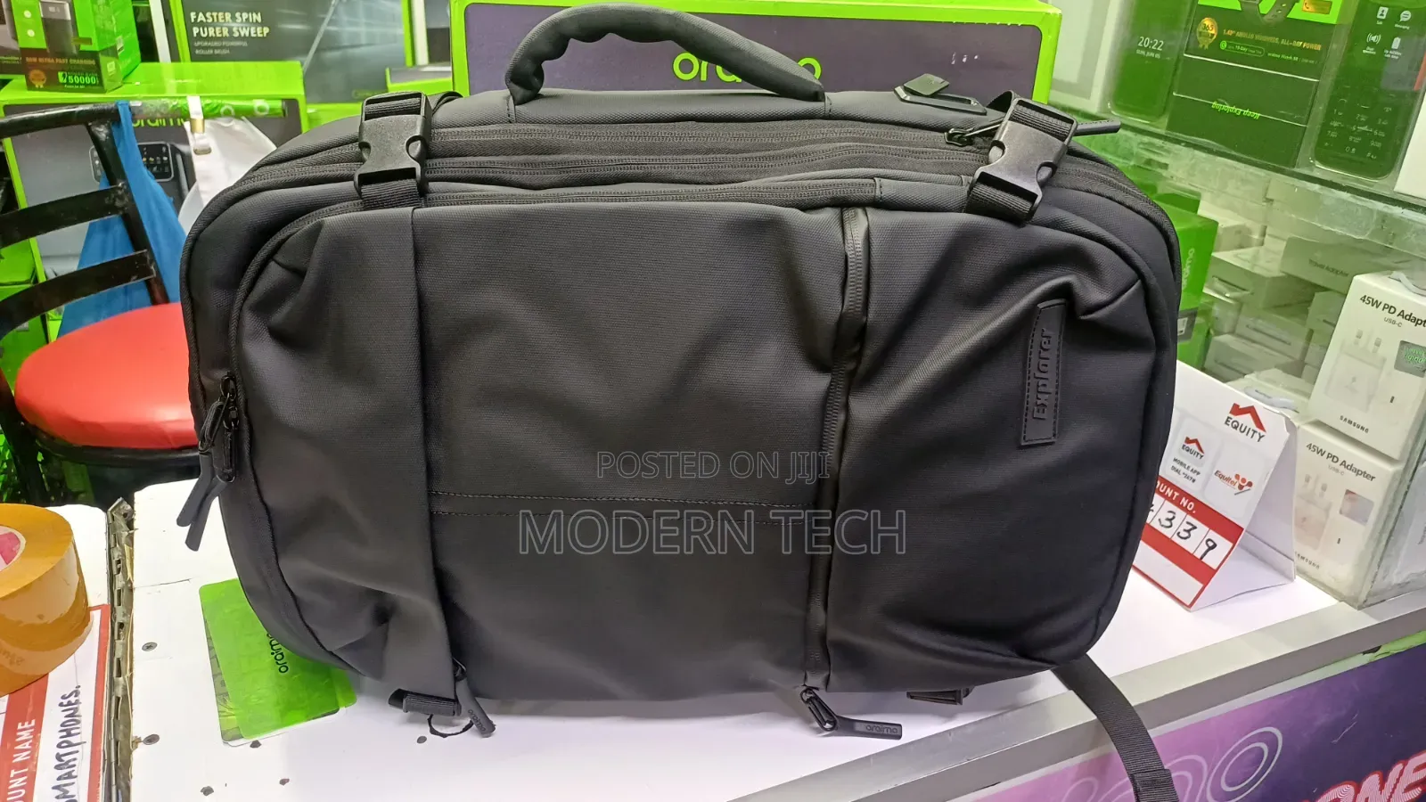 Oraimo MegaCarry Expandable Waterproof With USB Charging Port