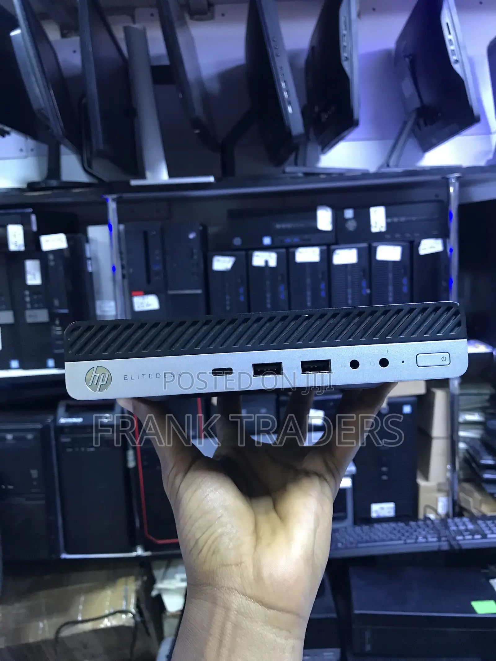 Desktop Computer HP EliteDesk 800 G3 8GB Intel Core i5 SSD 256GB