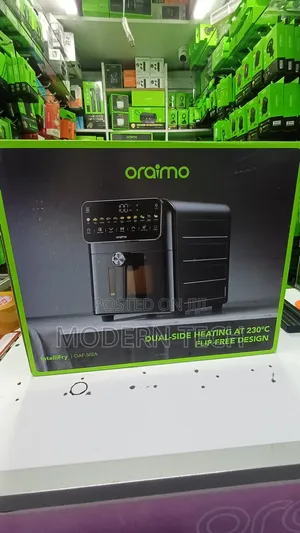 Oraimo IntelliFry Large 9L Air Fryer – Flip-Free Cooking Technology
