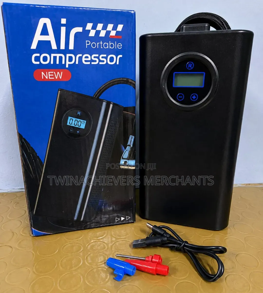 Portable Air Compressor With Digital Display