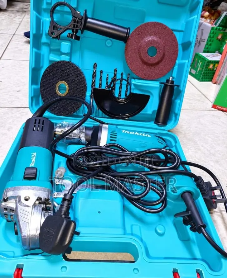 Makita Angle Grinder Kit/Makita Combo Kit(Angle Grinder 4inch, Drill)