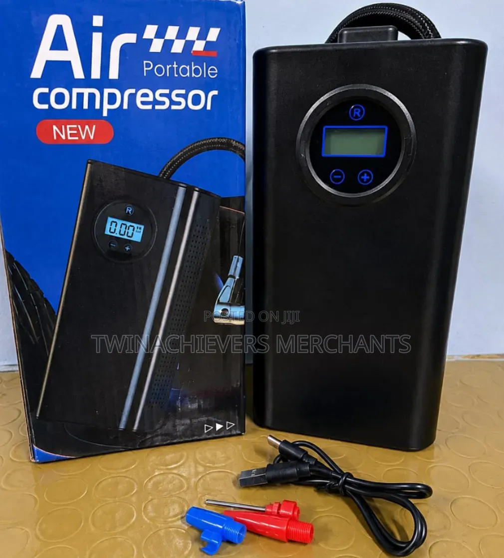 Portable Air Compressor With Digital Display