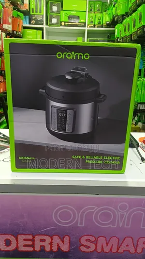 Oraimo KitchNova 6L Pressure Cooker – Fast Safe Family Cooking