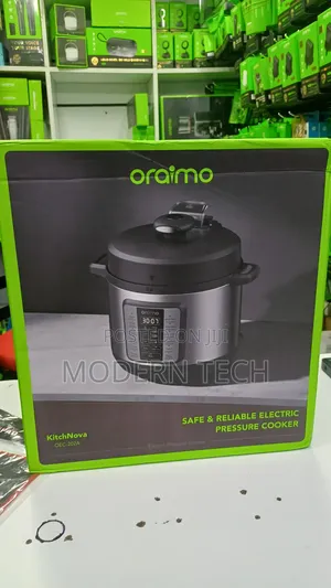 Oraimo KitchNova 6L Smart Cooker – One-Touch Preset Cooking Programs