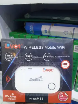 BVOT M88 High-Speed Wireless MiFi Router for Multiple Users