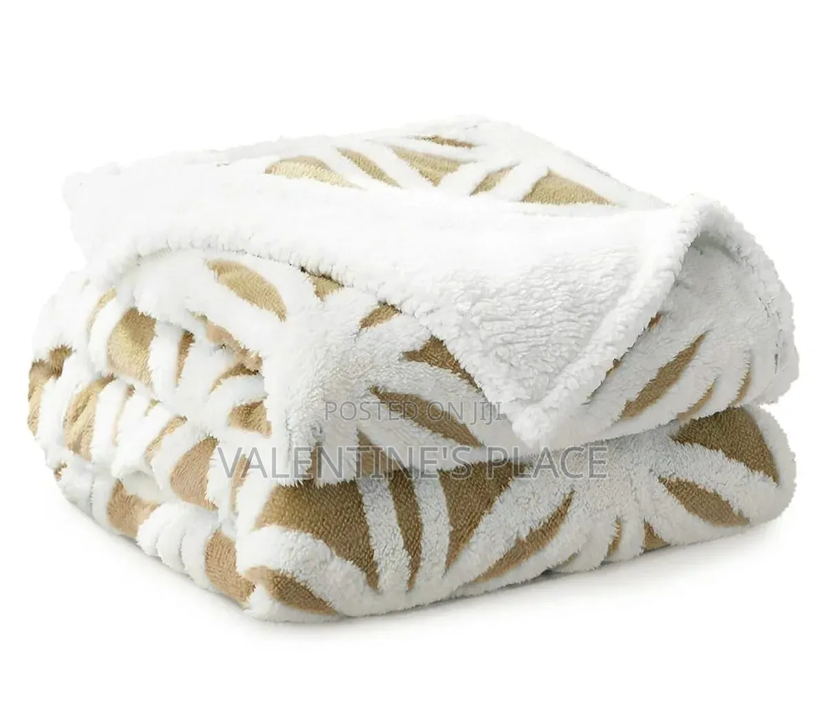 Patterned Sherpa Throw Blankets