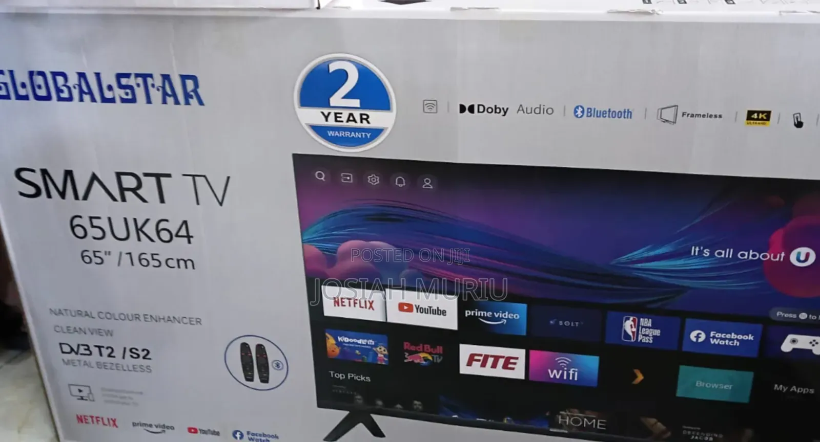 Globalstar 65 Inch Smart TV