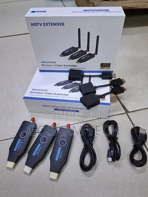 Wireless 50M HDMI Extender With 2 Displays Support