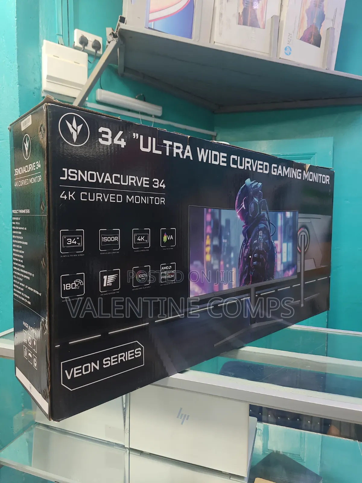 Jsnova 34 Inches Curved