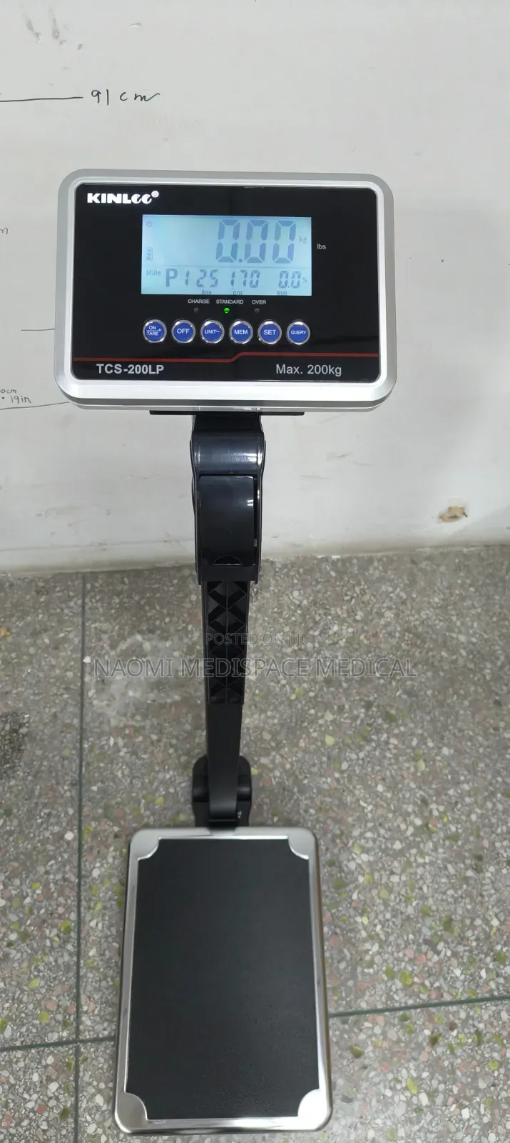 Digital Weighing Scale With Height, Weight and Bmi