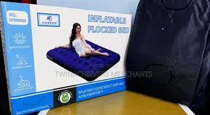 Inflatable Flocked Bed 4*6ft