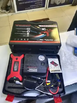 Car Battery Jump Starter Kit With Built-in Tyre Inflator
