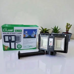 CTLamp 300W Landscape Lighting Waterproof Solar Street Light