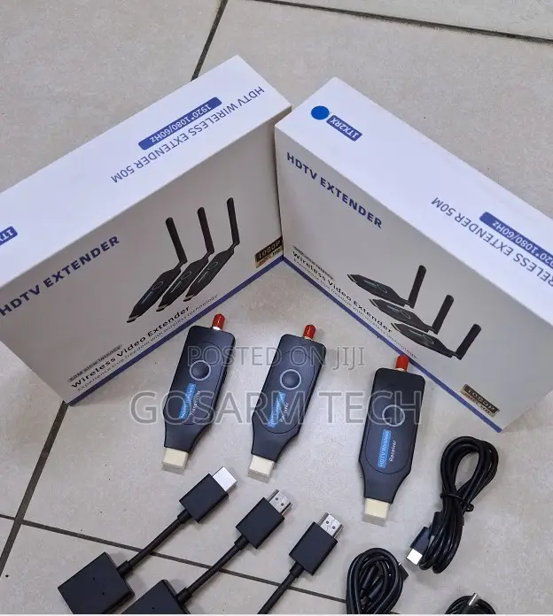 HDMI Extender Wireless 50M Plug Play Solution With 2RX
