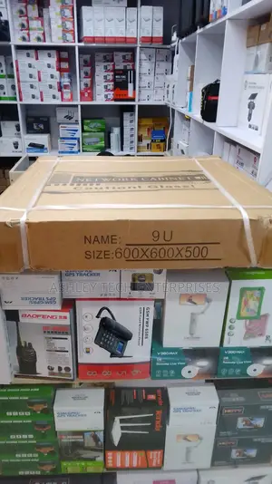Next-Gen 9U Cabinet 600×600×500 – Professional IT Cabinet