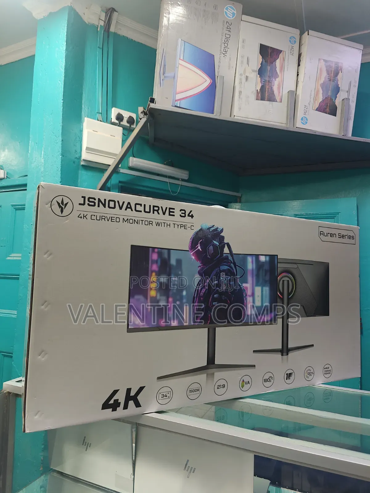 Jsnova 34 Inches Curved
