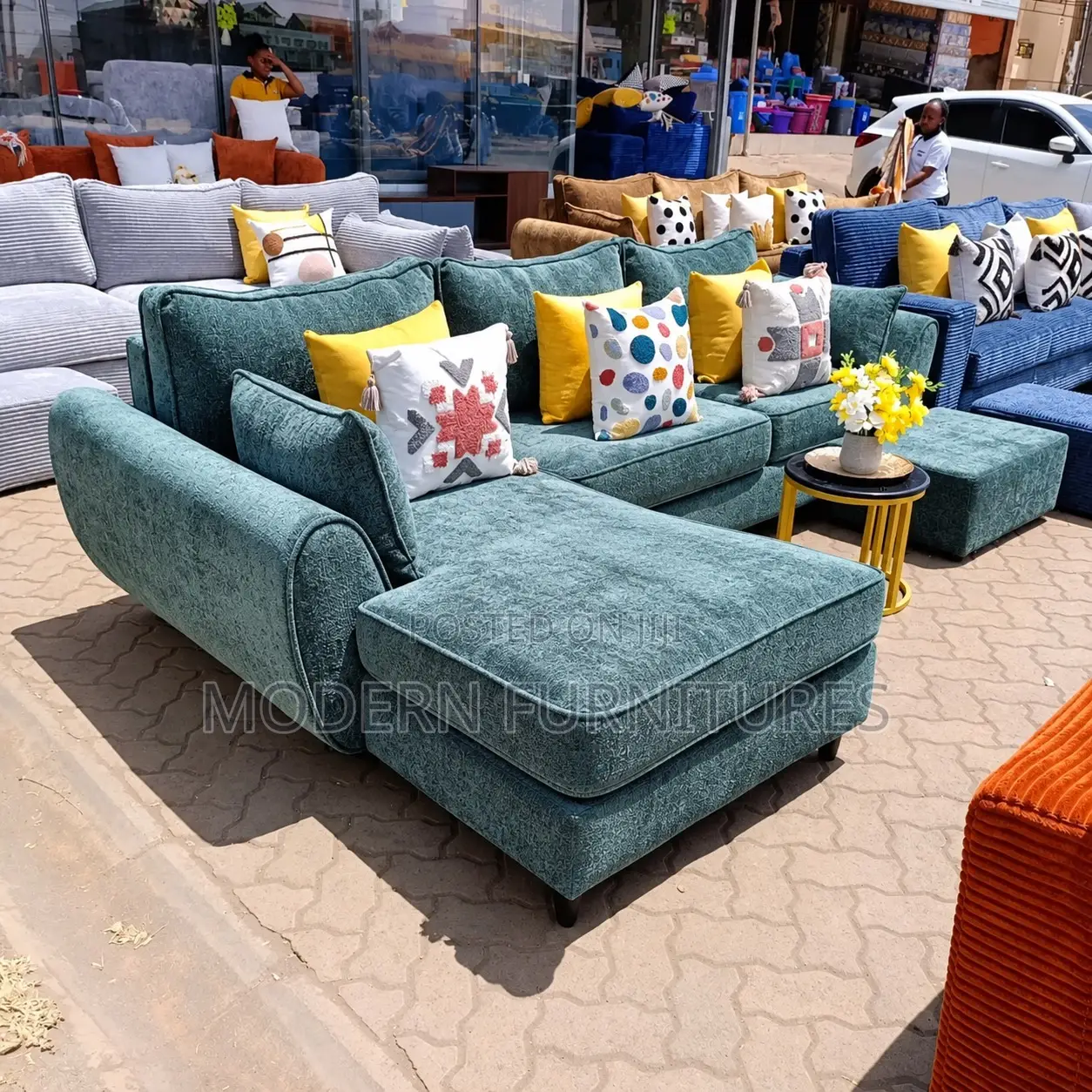 Elvessa Luxe Suite 6 Seater L Sofa/L Shaped Sofa