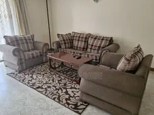 5 Seater Sofa + Table + Mat