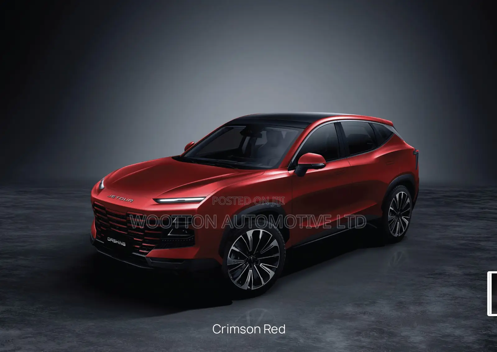 New Jetour Dashing 2025 Red