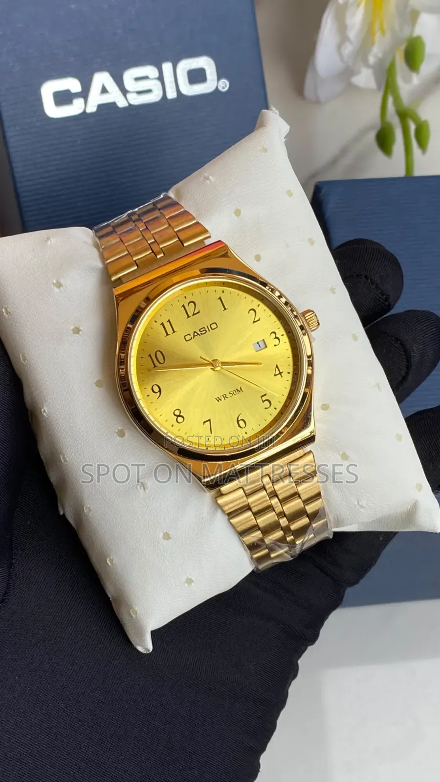 Casio Men Watch That Matches Your Outfit. Delivery Services Available.