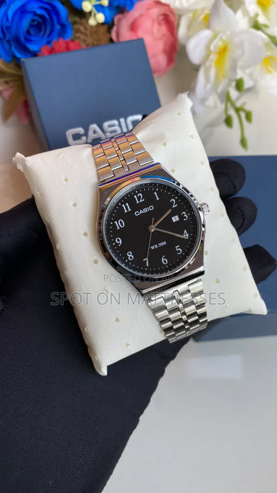 Casio Men Watch That Matches Your Outfit. Delivery Services Available.