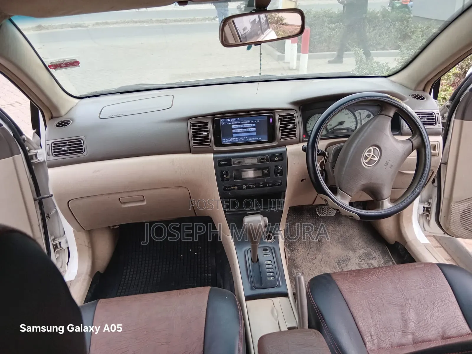 Toyota Corolla Fielder 2002 White