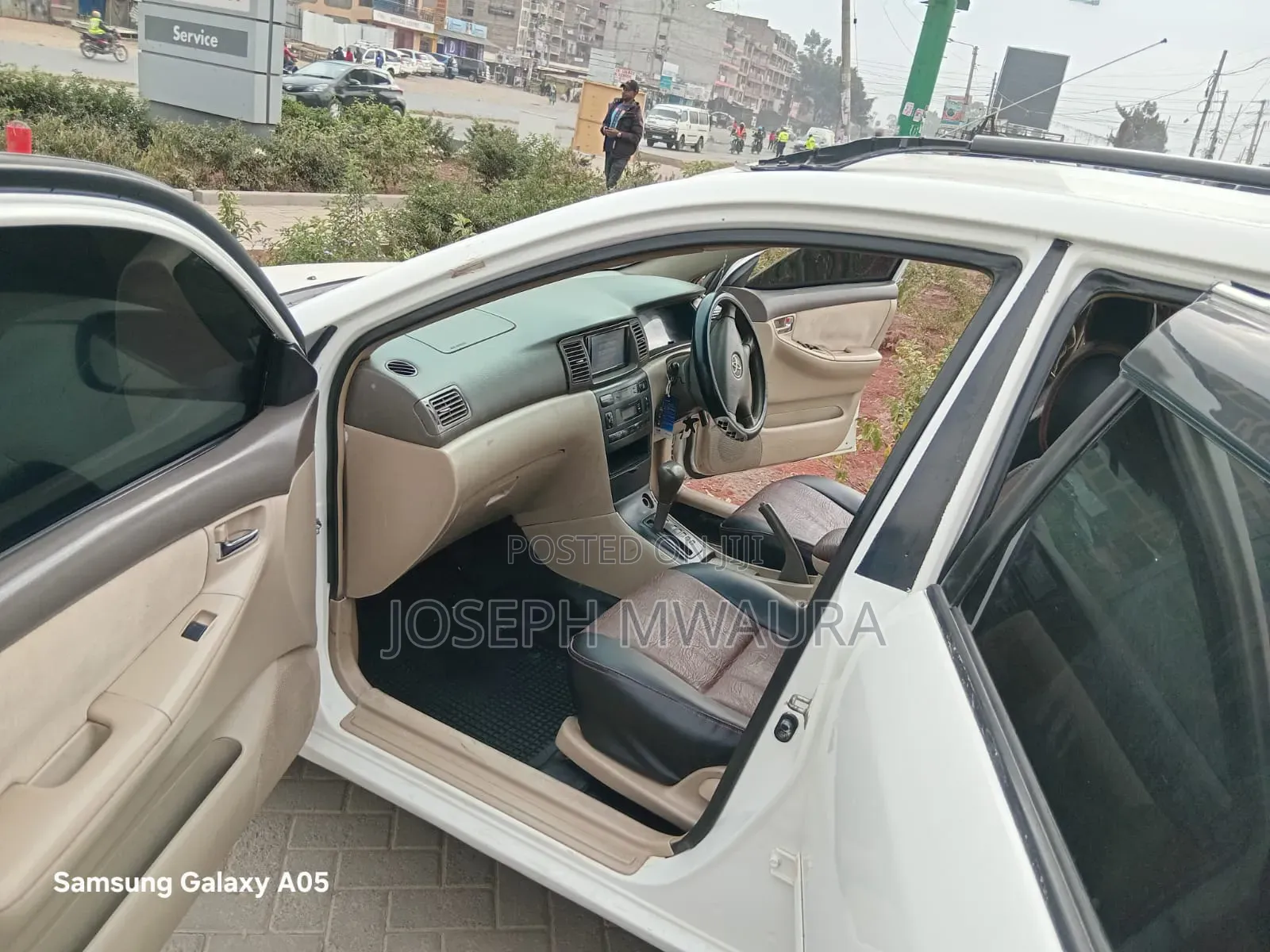 Toyota Corolla Fielder 2002 White
