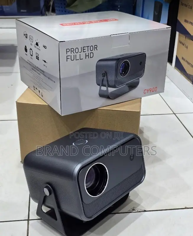Cy900 Android Smart Projector Full 1080p With Wifi Bluetooth + USB