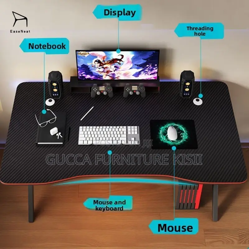 Office Desk; Gaming Desks With LED Lights