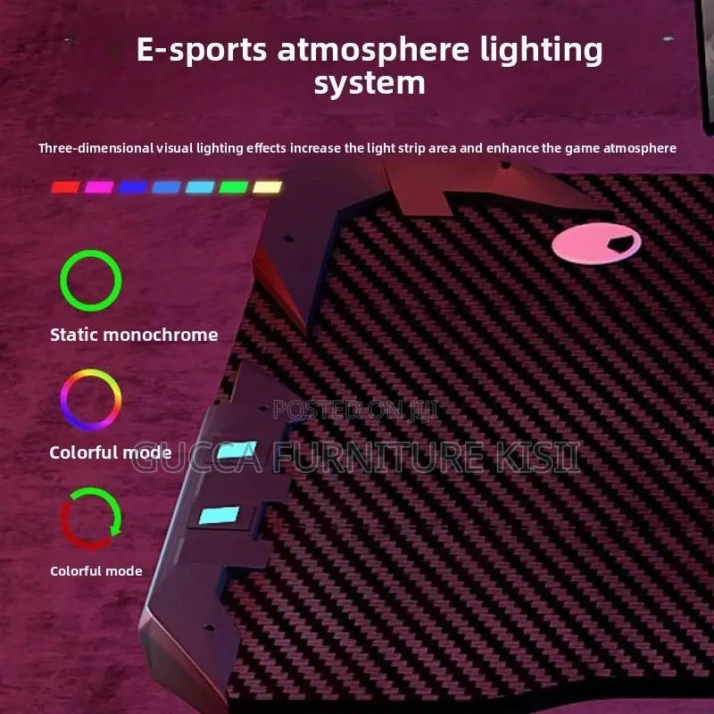 Office Desk; Gaming Desks With LED Lights