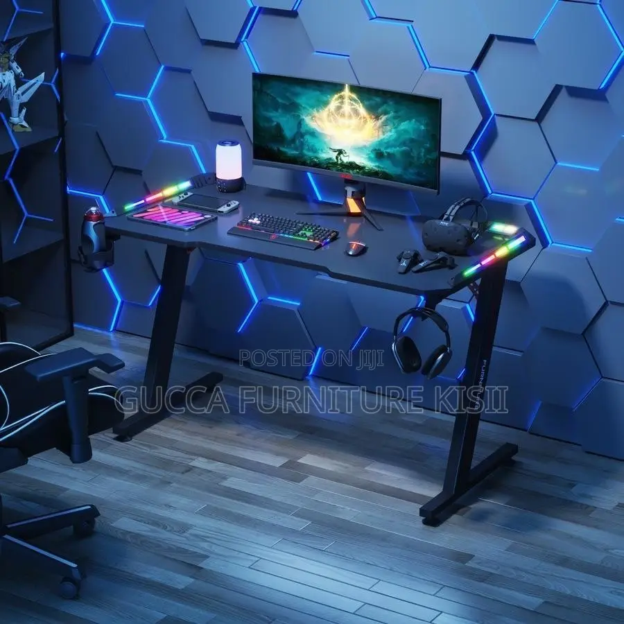 Office Desk; Gaming Desks With LED Lights
