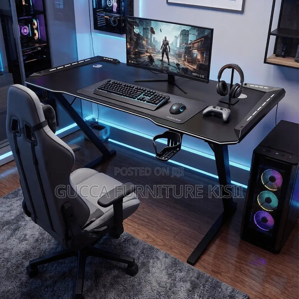 Office Desk; Gaming Desks With LED Lights