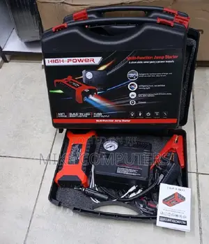 Rechargeable Car Jump Starter Power Bank – Essential Emergency Vehicle