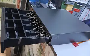 Automatic Cash Drawer With 5 Bill Trays Coin Organizer